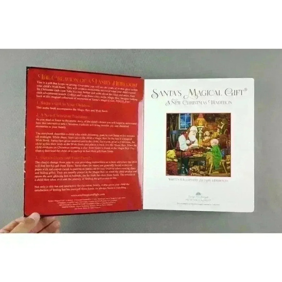 Santa's Magical Gift: A New Christmas Tradition (Hardcover Holiday Audio Book) - Picture 2 of 9